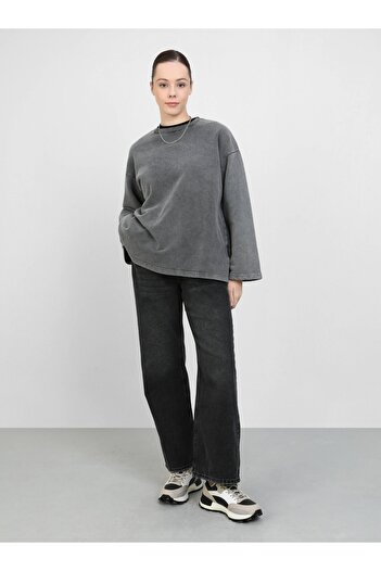 Benin Black Denim Straight Trousers - Washable - Benin
