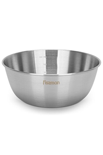 Fissman Mixing Bowl 16x6.5cm / 0.7 Ltr (Stainless Steel)