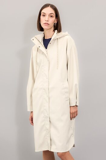 DeFacto Relax Fit Hooded Waterproof Raincoat - Y7184AZ24AU
