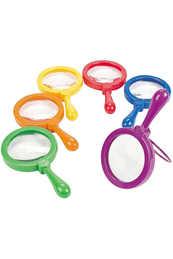Learning Resources Primary Science Jumbo Magnifiers Set of 6-LER2774