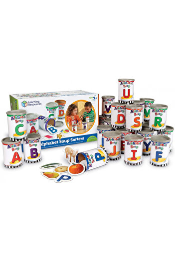 Learning Resources Alphabet Soup Sorters-LER6801