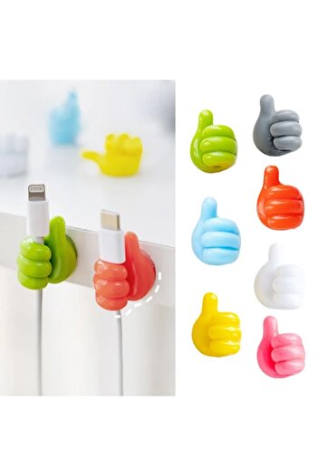 Montbell Hand Shaped Rubber Multi-Purpose Cable Holder 10 Pieces