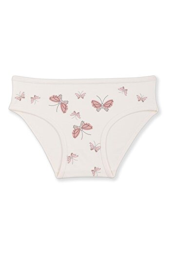 BAYKAR Chiloți Bikini Imprimați Bumbac pentru Fată - Pachet de 3 5340 Colorați