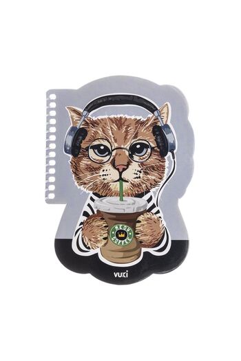 VUKİ Shaped Spiral Notebook