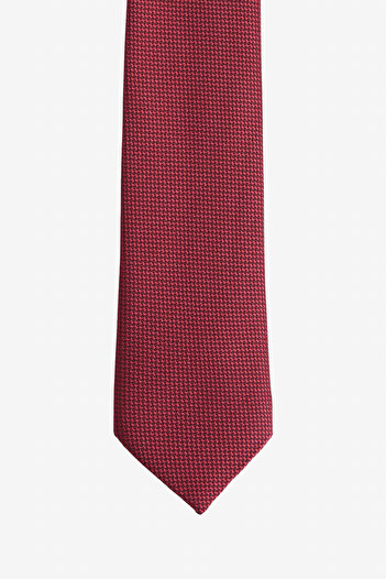 AC&Co / Altınyıldız Classics Men's Claret Red Patterned Tie