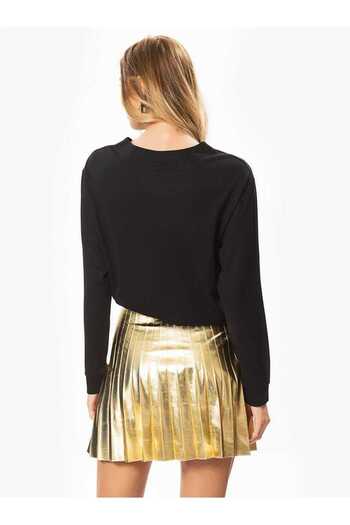 Roman Piliseli Mini Etek Gold K1815117_076