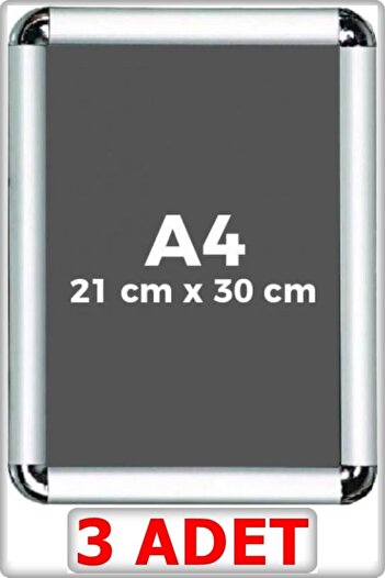 TAN EXPRESS A4 Rondo Frame with Retractable Slats 21 X 30 cm 3 Pieces