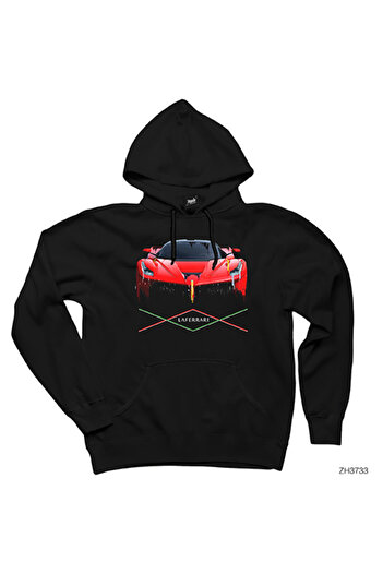 Z zepplin Laferari Black Hooded Sweatshirt Hoodie