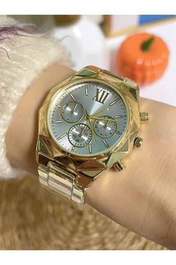 Bimodabu New Roman Numeral Stylish Design Quartz Women's Wristwatch