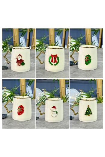 Doğudeko New Year Elwood Lux Porcelain Mug (Sold as Pieces