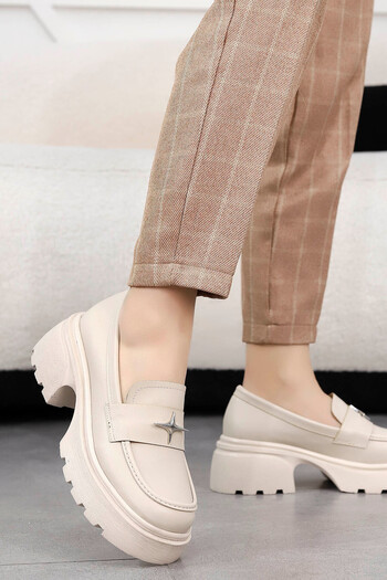 kajal ayakkabı DVMD 304 Star Λεπτομερές Loafer