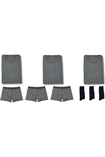 Mrc tactical 3-Pack Aviator Undershirt-Boxer-Socks Underwear Set