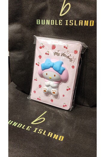 bundle island My Melody 3D Cover Hardcover Striped Notebook