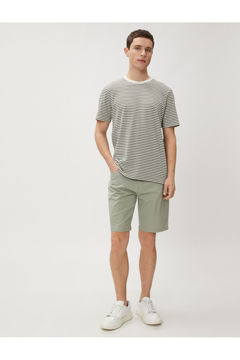 Koton Men's Green Shorts & Bermudas