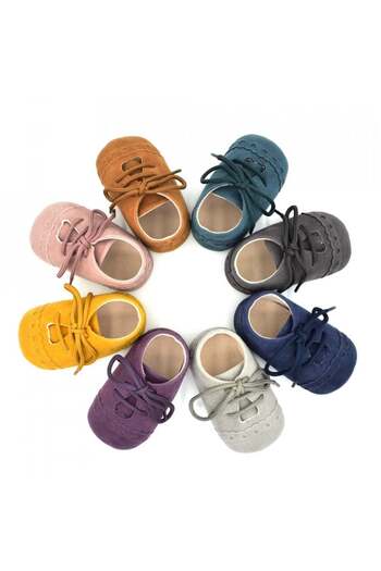 OEM Drool elegant baby shoes Size: 12-18 months, Color: Turquoise