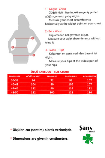 Şans Kadın Büyük Beden Kırmızı Anvelop Yakalı Bel Detaylı Uzun Kollu Elbise 65N38602