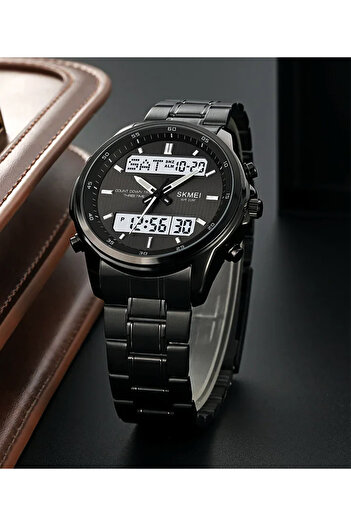 Skmei 2049 Black Digital Analo Classy Men's Wrist Watch