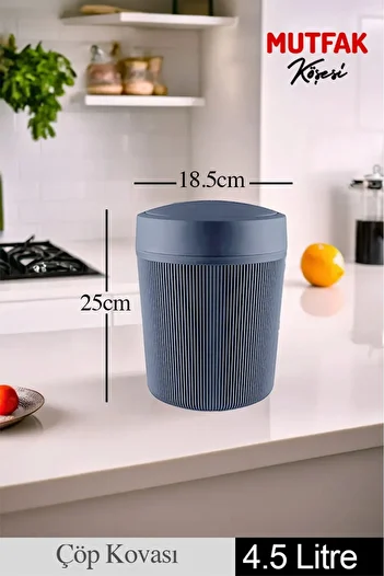 Mutfak Köşesi 4.5 Lt. Trash Can, Bathroom, Kitchen, Office Trash Can