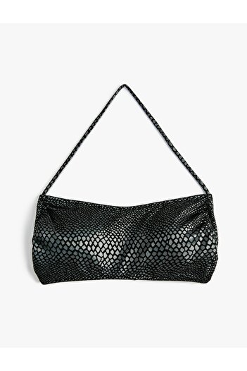 Koton Neckholder-Bikinioberteil mit Jacquardmuster