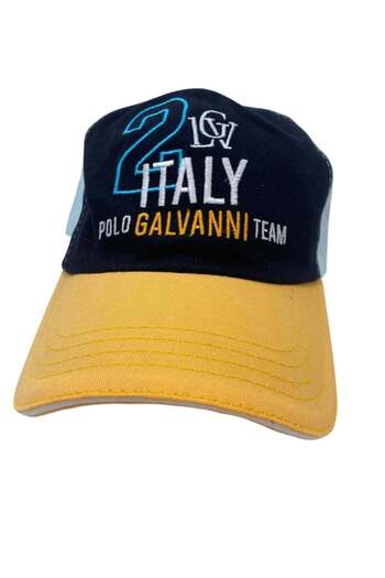 Galvanni Men's Navy Blue Hat - Ermıva Navy/Multi