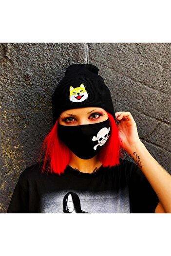 Karakedi Shiba Face Beanie