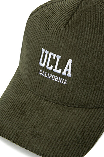 UCLA WINDSOR Yeşil Baseball Cap Nakışlı - Erkek Şapka