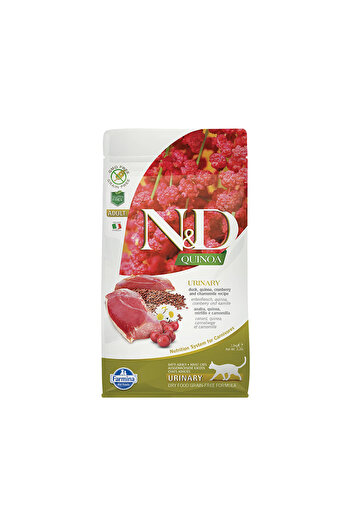 Farmina N&D Quinoa Urinary Duck Dry Cat Food - 5 Kg