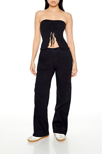 Forever 21 Straight-Leg Kargo Pantolon