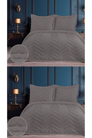 bursa çeyiz Nordic Bedspread Fenomen Niche Pike Set Anthracite