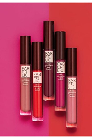 Faberlic Glam Team Mat Likit Ruj Stay True Pembe Şeftali 4.2 gr