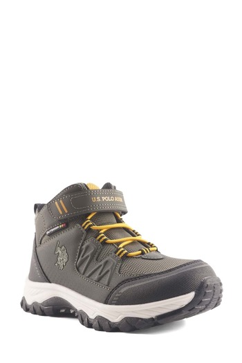 U.S. Polo Assn. Boy's Boots & Booties Khaki 101884965 4W Bold Jr 4Pr
