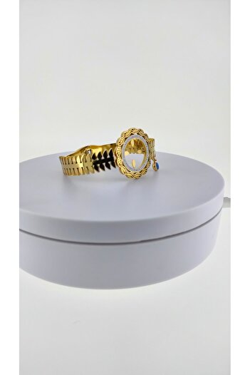 elisitakistory Steel Bracelet for Wearing Gold Quarter Compatible Imported 100% Steel No Darkening and Rusting
