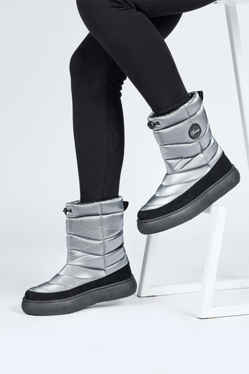 Jump 60112 Unisex Çocuk Kar Botu GÜMÜŞ