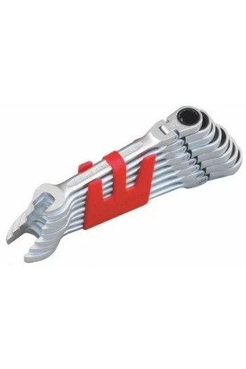 İzeltaş Izeltas 0345002112   Articulated Ratchet Combined Wrench Set 12 Pieces