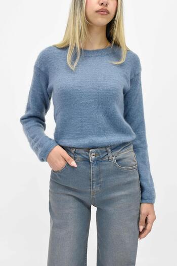birizmoda Pulover Yumoş albastru