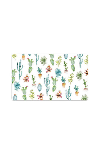 Tarhong Cactus Pet Placemat, 11.5" x 19" x .08"