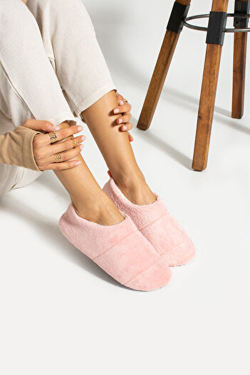 RedPlay Pink Women's Slippers - Winter Home Boots, Booties Home Flats