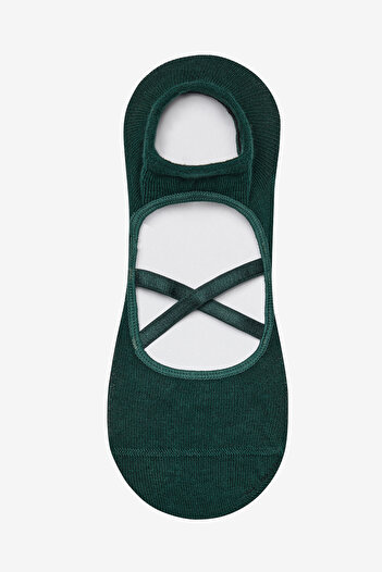Penti Active Cross Petrol Green Ballerina Socks