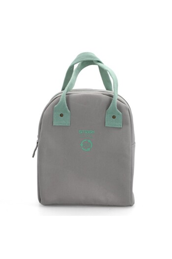 Smash Single Compartment Zipper Closure Lunch Bag
