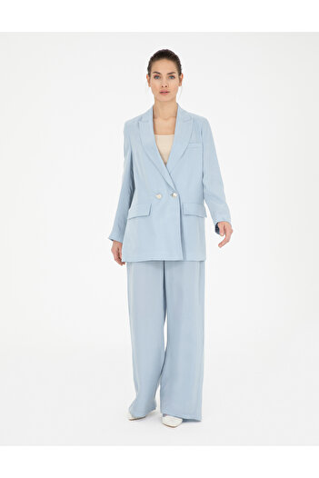 Pierre Cardin Mavi Kupro Kumaş Pantolon 50282099-VR249