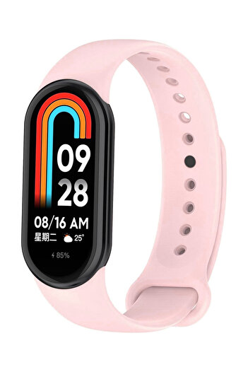 Tagomoon Mi Band 8 , Mi Band 9 Ve Mi Band 10 Ile Uyumlu Kayış Spor Jel Silikon Kordon