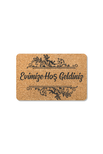 M&H Quality Digital Printed Door Mat Welcome Written Owl Pattern Multi-Purpose Indoor and Outdoor Door Mat