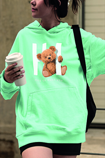 ADABEBEK Boho Style Hooded Women's Sweatshirt - 11108