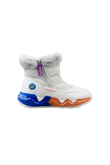 Dudino Children's White Nozy Boots 10A-292