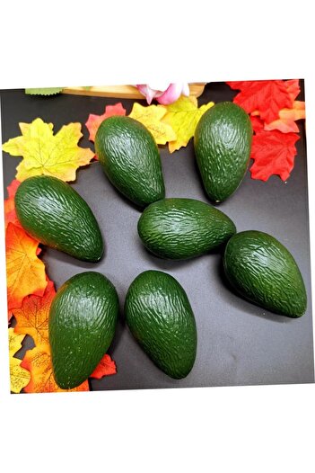 Nettenevime Yapay Meyve Avokado Fake Fruit 6 Lı Paket