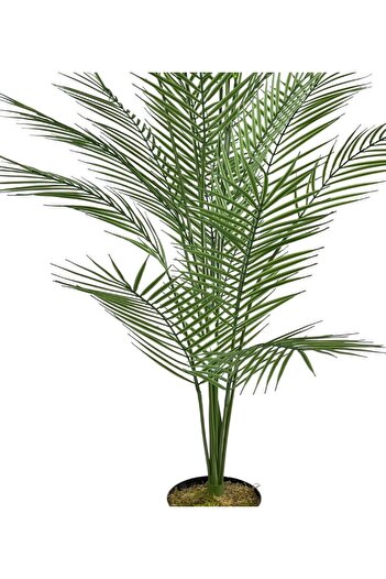 Nettenevime Yapay Ağaç Areka Ağacı Palmiye Ağacı Salon Bitkisi Yapay Areka 130 Cm 20 Yaprak