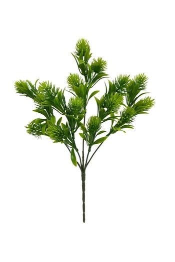 Nettenevime Yapay Çiçek Plastik Demet Yeşil Mini Iğneli Çam Demeti Garnitür Aradal Dekoratif Yapay Bitki