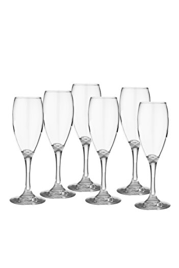 LİBBEY A set of 6 juice glasses with a Mexican glass base, size 170 ml
