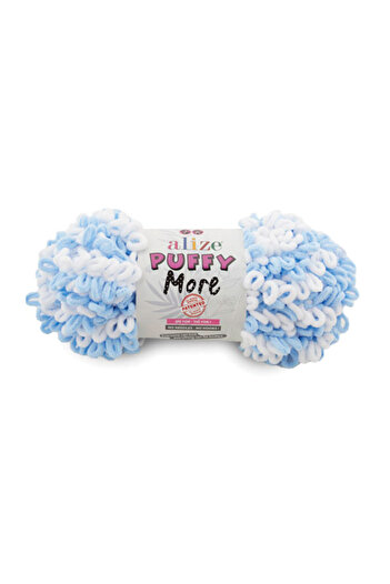 Alize 2 τεμάχια Puffy More Πλεκτό Χέρι (2 x 150 γραμμάρια) 6266
