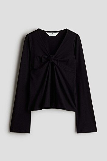 H&M Tie-detail cardigan